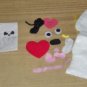 VALENTINE PUPPY LUV LACIING PUPPET CRAFT KIT