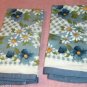 Beautiful Blue Floral Kitchen Towels From Kitchenworks