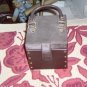 PRETTY BROWN TRAVEL JEWELRY BOX, NEW CONDITION