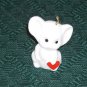 Mouse With a Red Heart Bell, Just as Sweet As He Can Be