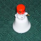 Snowman Bell with A Red Hat, Festive, Great Holiday Dec