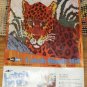 LEOPARD RUG KIT - VERY STRIKING - RUG/WALLHANGING M/H