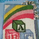 ABC BLOCKS WALL HANGING/RUG  KIT FROM BETTY WILKINSON