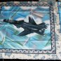 2 Aircraft Pillow Panels, Make a Neat Pillow-B4 & Gray