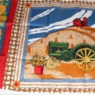 Tractor Pillow Panel - Quaint & Historic