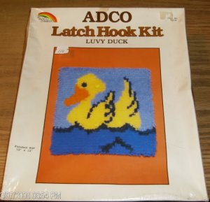 LUVY DUCK ADORABLE KIT FROM ADCO, NIB, PILLOW/WALL HANG
