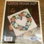NYC HEART WREATH PILLOW KIT -FLORAL DESIGN