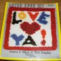 LOVE YA LATCH KIT BY RAINBOW MILLS -GREAT KIDS KIT