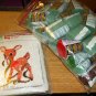 REINDEER LATCH  XMAS RUG FROM COL MINERVA-CANVAS & YARN