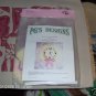 NIP PGS DESIGNS KIT FOR A STRAW HAT WALL CLOCK