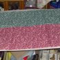 Matching Curtains, Bugundy & Green Floral,Various Sizes
