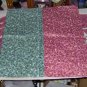 Matching Curtains, Bugundy & Green Floral,Various Sizes