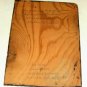 Red Cliff Scenic Picture Laminated on Wood,Very Pretty