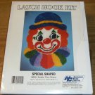 SMILE THE CLOWN SHAPED RUG NEW IN BOX NAT YARN CRAFTS