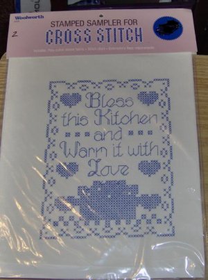 BLESS THIS KITCHEN AND WARM IT WITH LOVE SAMPLER