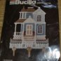 VICTORIAN HOUSE KEYHOLDER-CUTE-BLUE-NIP-BUCILLA