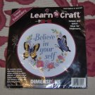 BELIEVE IN YOURSELF BUTTERFLY LEARN A CRAFT