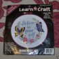 BELIEVE IN YOURSELF BUTTERFLY LEARN A CRAFT