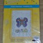 KIDS KORNER BUTTERFLY PRINTS CHARMING XSTITCH KIT