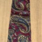 STRIPLING & COX GREEN AND WINE PAISLEY TIE