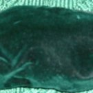GREEN VELOUR COIN PURSE, NEW, PRETTY, GRT FOR PURSE
