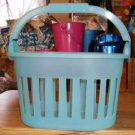 TURQUISE BASKET - GREAT ORGANIZATION BASKET - NEW