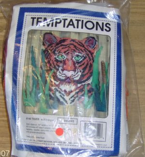 NICE TIGER WALL HANGING FROM TEMPTATIONS