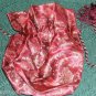 BURGUNDY BAG FOR GIFT GIVING, PRETTY,NEW, VERY NICE