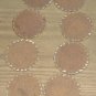 RAWHIDE COASTERS - 8 IN ALL - GREAT FOR THE BAR