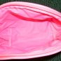 CUTE PINK COIN PURSE/COSMETIC BAG WITH CIRCLES, NEW