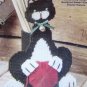 CUTE LITTLE KITTY WILL HOLD YOUR FIREPLACE MATCHES