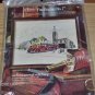 FIRE ENGINE #7 CREWEL PICTURE - VINTAGE NIP