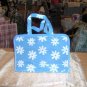 BLUE DAISY LINGERIE OR MAKEUP BAG