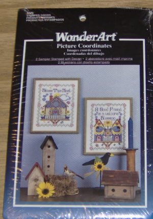 BLESS THIS NEST/GOOD FRIEND IS FROM WONDERART-NIP