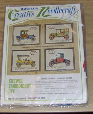 VINTAGE BUCILLA PACKARD PICTURE KIT