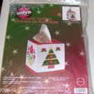 JANLYNN COUNTRY CHRISTMAS TISSUE BOX COVER