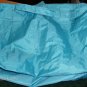 FOLDING BOOK BAG, BLUE, NEW, CONVENIENT, OR DUFFLE BAG