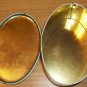 VINTAGE OVAL TIN = FLOWERS