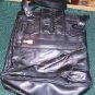 PAICHAND BLACK LEATHER WITH TASSLE HANDBAG PATCHWORK