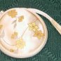GOLD FLORAL WRISTLET - NEW - ELEGANT- WITH KEYRING