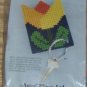 TULIP EYEGLASS CASE & KEYRING- NIP-VINTAGE- LOOK