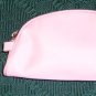 Pink Satin Cosmetic Bag w/ Matching Coin Purse, New