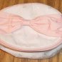 Pretty Pink Embroidered  Cosmetic Bag