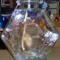 OPAQUE GREEN GLASS JAR - DECORATIVE,USEFUL