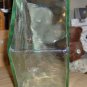 OPAQUE GREEN GLASS JAR - DECORATIVE,USEFUL