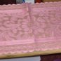 PINK CROCHET TABLERUNNER-NEW- FLOWERS-TAKE A PEEK