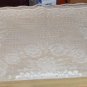 LACY SQUARE TABLETOPPER - NEW- ECRU- CROCHETED