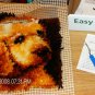ADORABLE PUPPY PILLOW KIT FROM CARON WONDERART