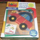 CUTE CAR LATCH HOOK RUG KIT KIDS DECOR KIDS ROOM 2