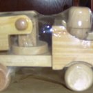 WOODEN DUMP TRUCK  - DECO OR TOY- NEW